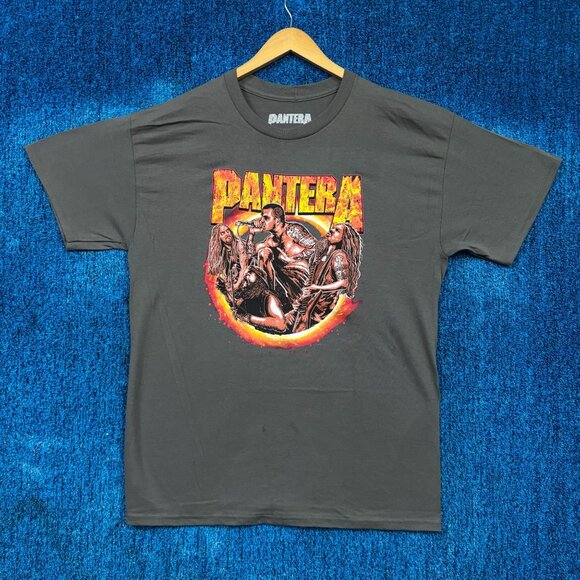 Pantera Cowboys From Hell Heavy Metal Band T-Shirt Size Large - Picture 1 of 5